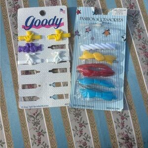 1990s Little Girl Barrettes Various Kinds Styles